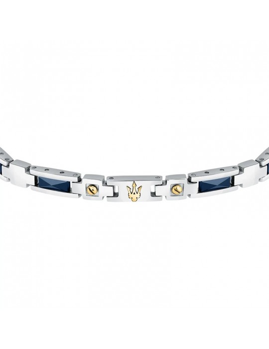Bracciale Maserati - Ceramic - Acciaio - Ceramica Blu - JM423ATZ31