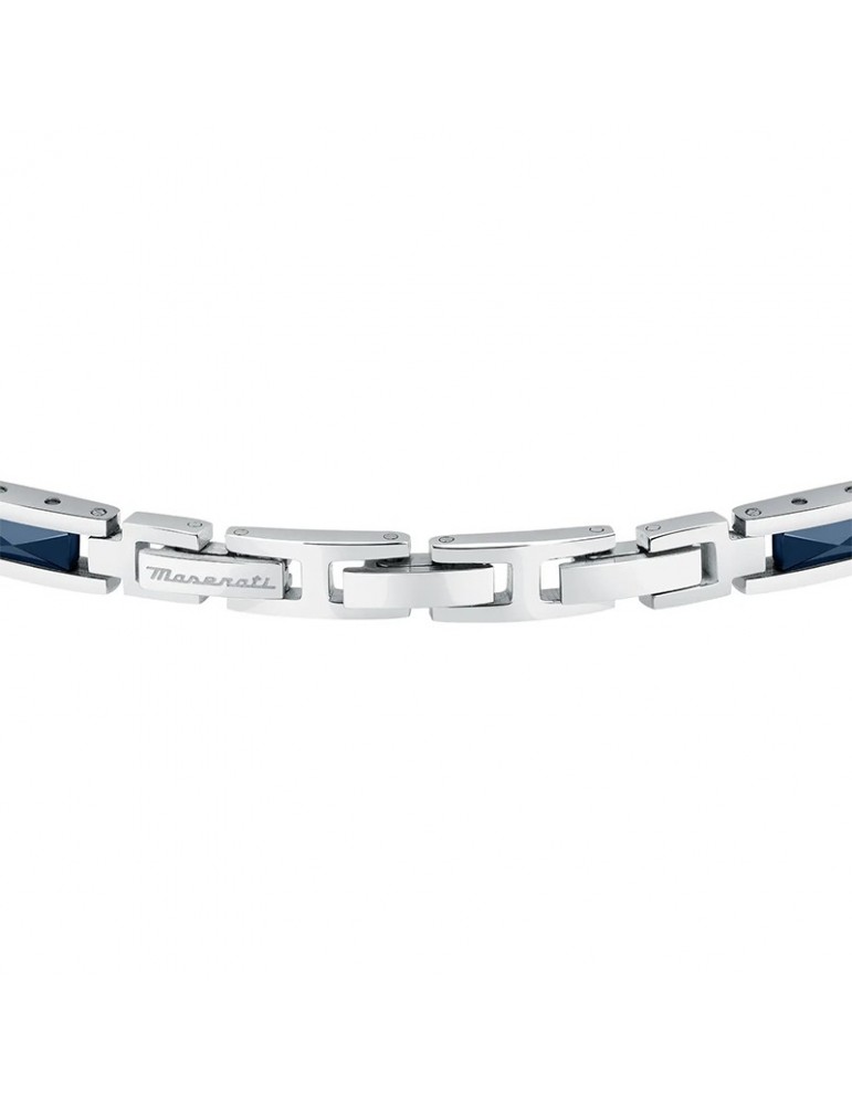 Bracciale Maserati - Ceramic - Acciaio - Ceramica Blu - JM423ATZ31