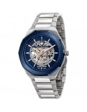 Maserati Watch - Style - Automatic - Silver - 45mm-Blue-R8823142004