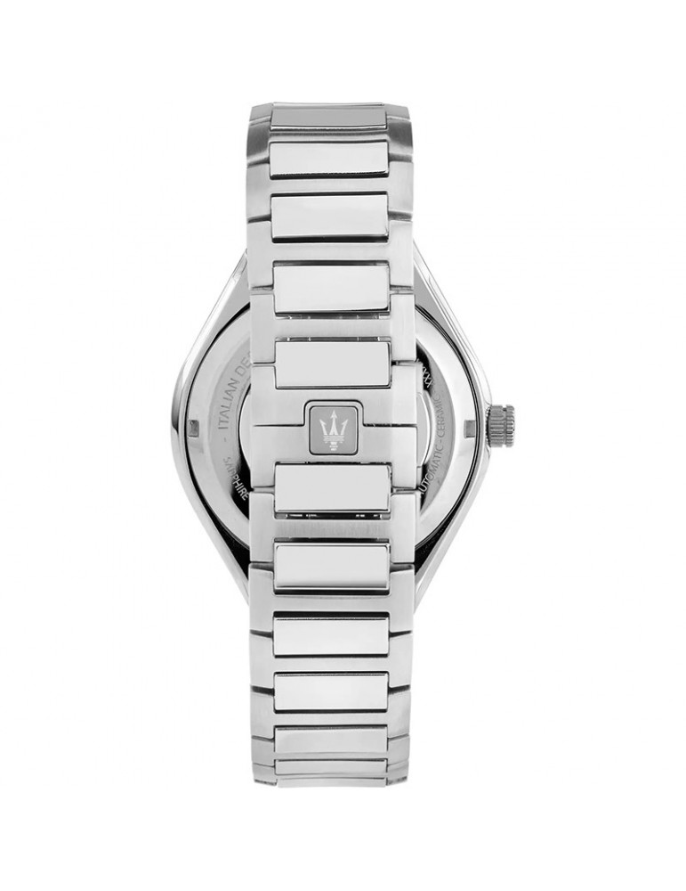 Orologio Maserati - Stile - Automatico - Silver - 45mm-Blu-R8823142004
