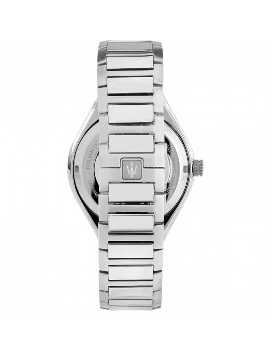Maserati Watch - Style - Automatic - Silver - 45mm-Blue-R8823142004