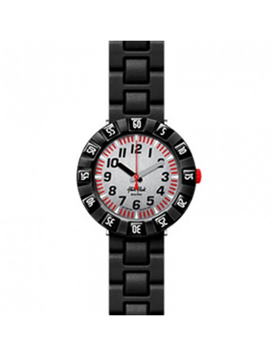 Orologio Flik Flak - Sketch in Black - Nero -37 mm - Grigio - FCSP118C