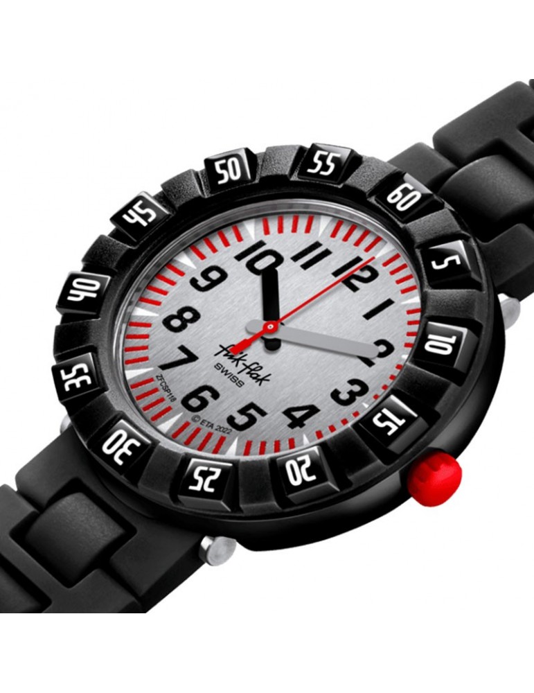 Orologio Flik Flak - Sketch in Black - Nero -37 mm - Grigio - FCSP118C