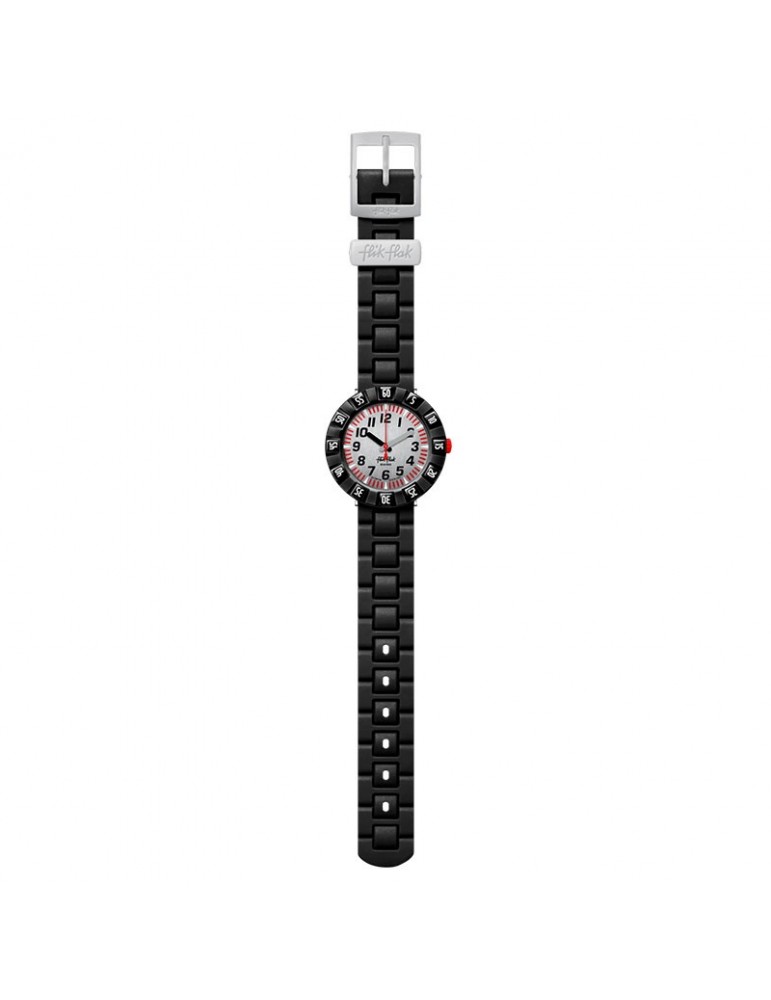Orologio Flik Flak - Sketch in Black - Nero -37 mm - Grigio - FCSP118C