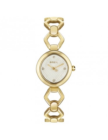 Breil Watch - Flake - Gold - 24 x 25 mm - White - TW2028