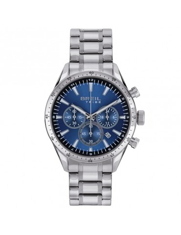 Orologio Breil Tribe - Janto - Cronografo - Silver - 42mm - Blu-EW0655