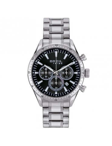 Breil Tribe Watch - Janto - Chronograph - Silver - 42mm - Black - EW0656