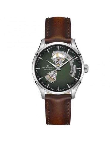 Orologio Hamilton - Jazzmaster Open Heart - Automatico 40mm Verde - H32675560