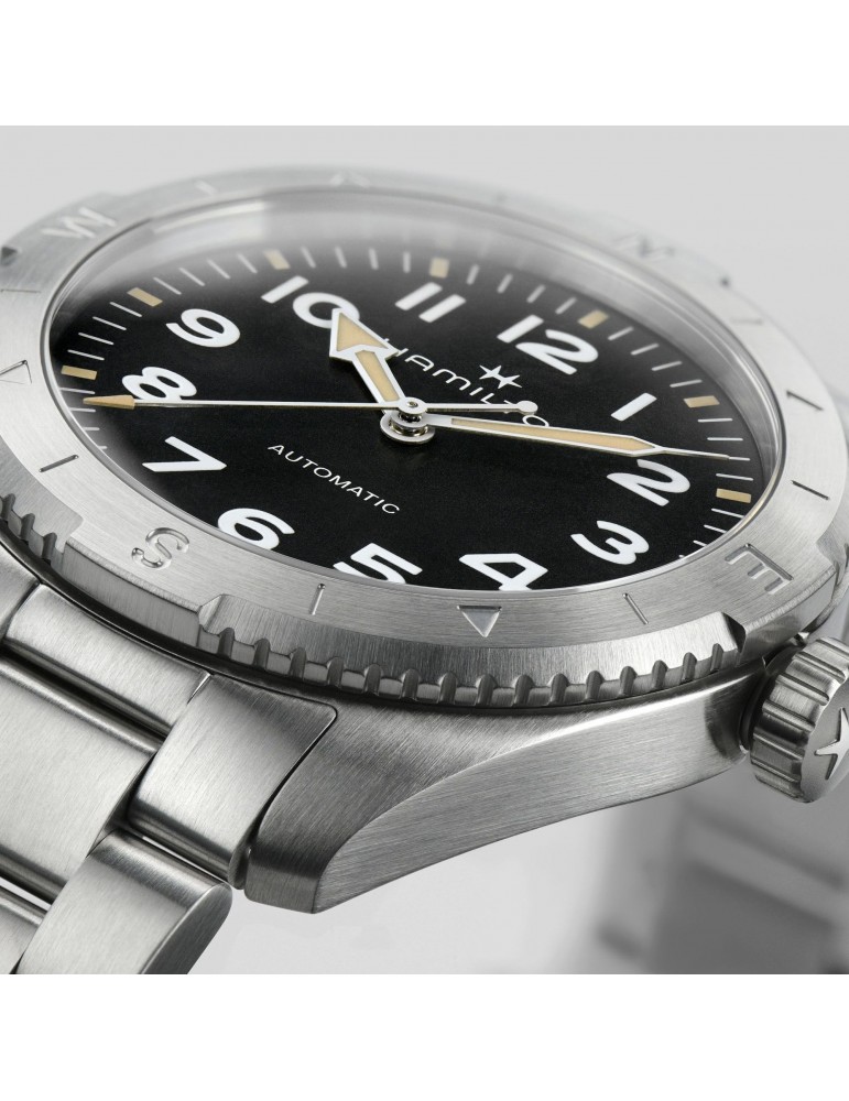 Hamilton Men's Watch - Khaki Field Expedition Automatic 37mm Black - 0