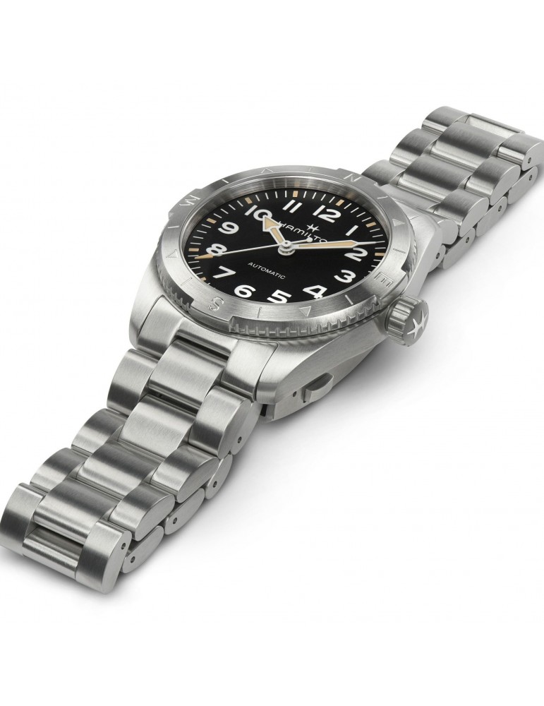 Hamilton Men's Watch - Khaki Field Expedition Automatic 37mm Black - 0