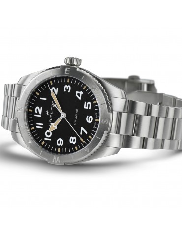 Orologio Hamilton - Khaki Field Expedition - Automatico 41mm Nero - H70315130 2