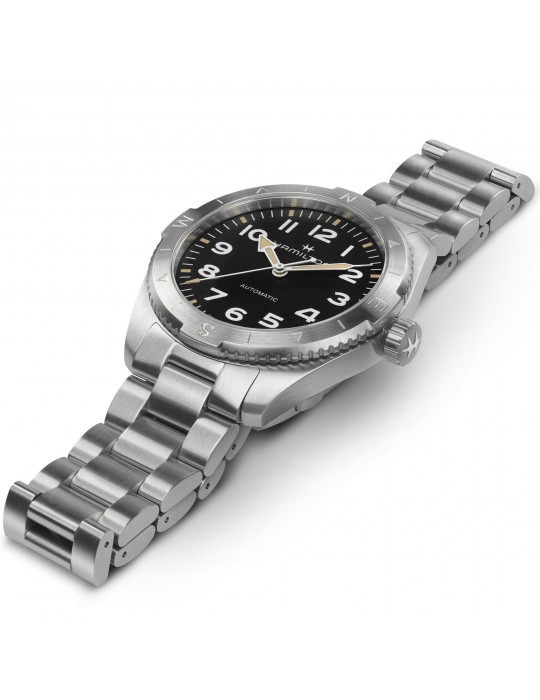 Orologio Hamilton - Khaki Field Expedition - Automatico 41mm Nero - H70315130