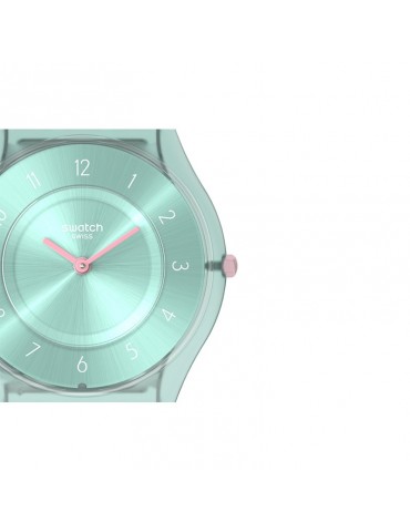 Swatch Watch - Pastelicious Teal - Only Time - 34mm-Green-SS08L100 2