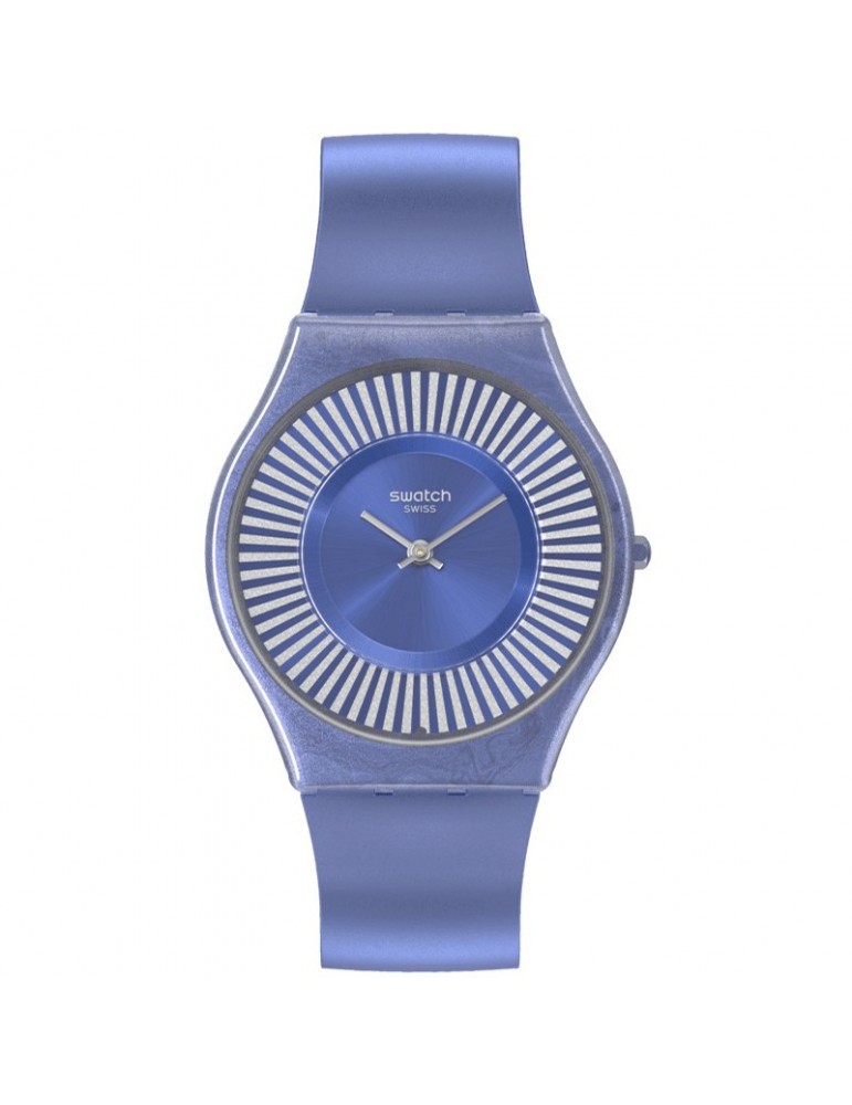 Orologio Swatch - Solo Tempo - Metro Deco - 34mm - Blu - SS08N110