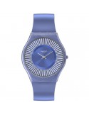 Orologio Swatch - Solo Tempo - Metro Deco - 34mm - Blu - SS08N110
