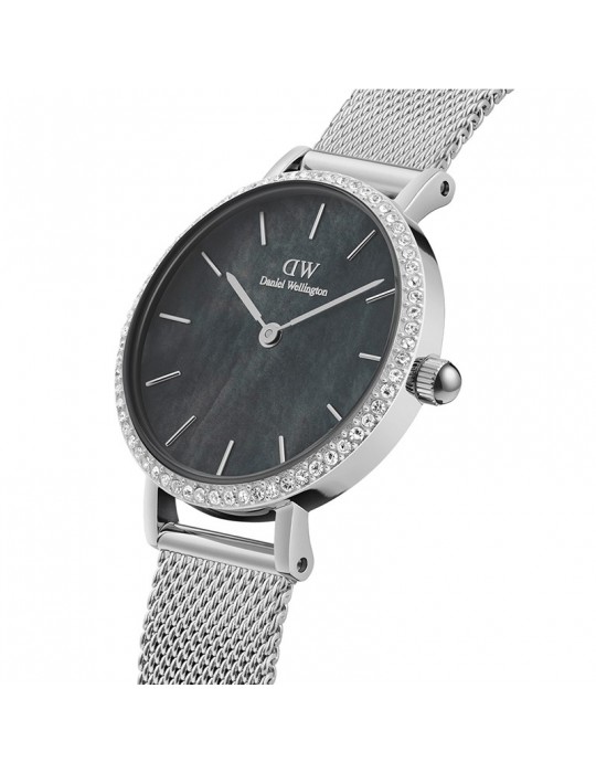Orologio Daniel Wellington-Petite Lumine-Bezel-28mm-Nero-DW00100661