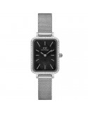 Orologio Daniel Wellington-Quadro Lumine-Silver-20x26mm-Nero-DW00100667