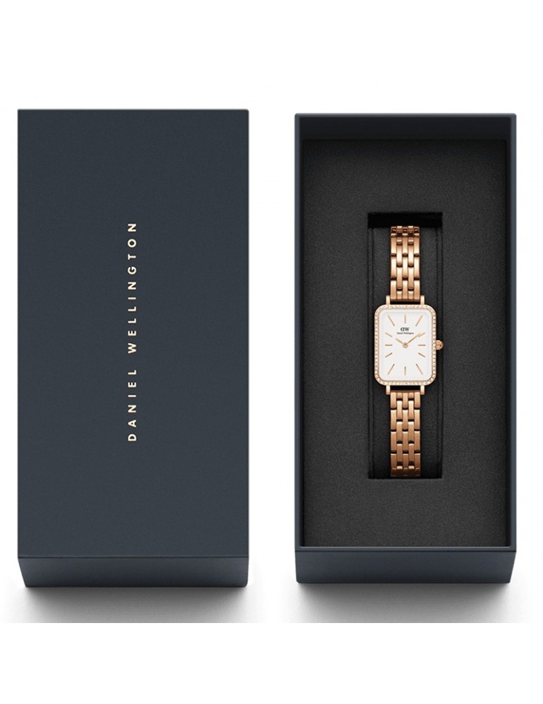 Daniel Wellington Watch-Bezel 5-Links-Rosè-20x26mm-White-DW00100672