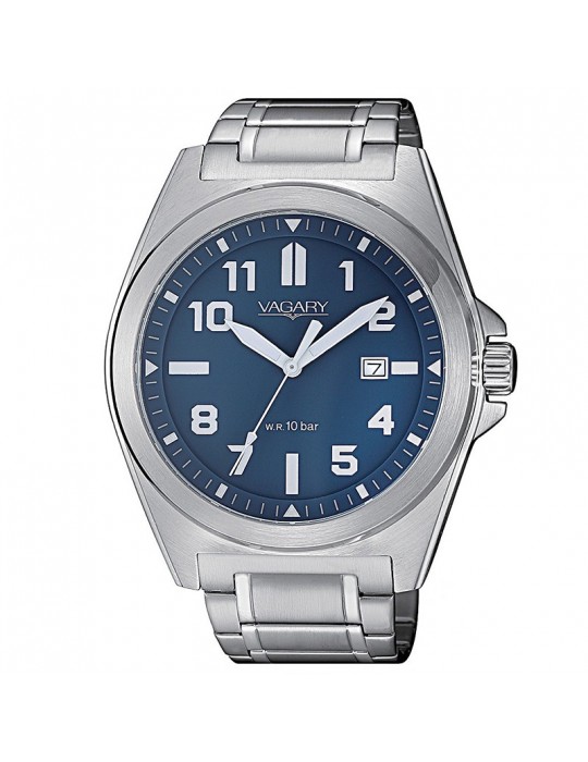 Orologio Vagary Uomo - Explore - Cronografo 43mm Blu - IB8-216-71