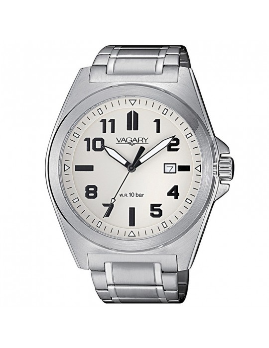 Orologio Vagary Uomo - Explore - Cronografo 43mm Bianco - IB8-216-91