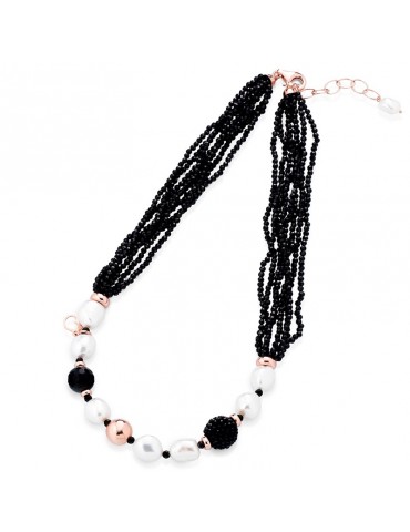 Lelune Glamor necklace - Sophie Winter - Spinel - Agate - LGNK545.3