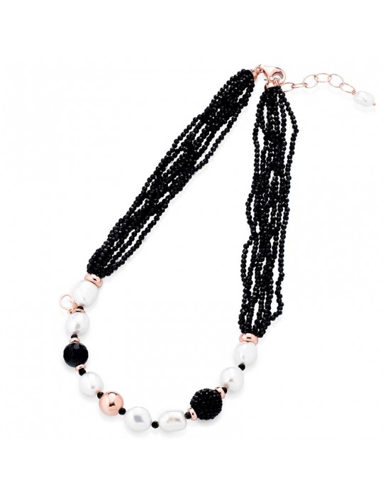 Lelune Glamor necklace - Sophie Winter - Spinel - Agate - LGNK545.3