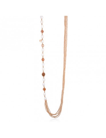 Collana Lelune Glamour - Sophie Winter - Spinello - Moonstone -LGNK546