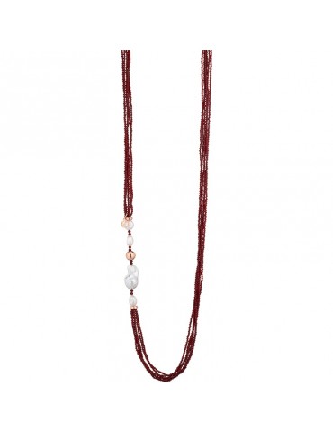 Lelune Glamor Necklace - Sophie Winter - Pearls - Spinel - LGNK547.1