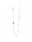 Lelune Glamor Necklace-Sophie Winter-Black Zircons-Quartz-LGNK549.3