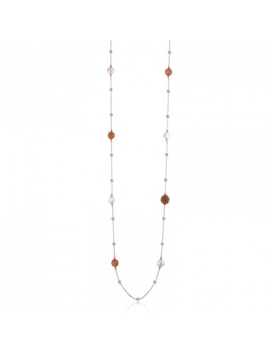 Collana Lelune Glamour - Sophie Winter - Moonstone - Zirconi - LGNK549