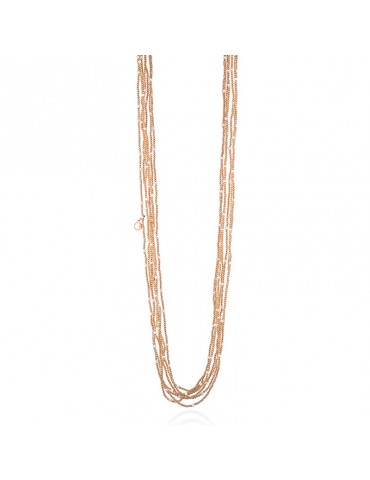 Collana Lelune Glamour - Sophie Winter - Spinello Miele-Perle-LGNK551