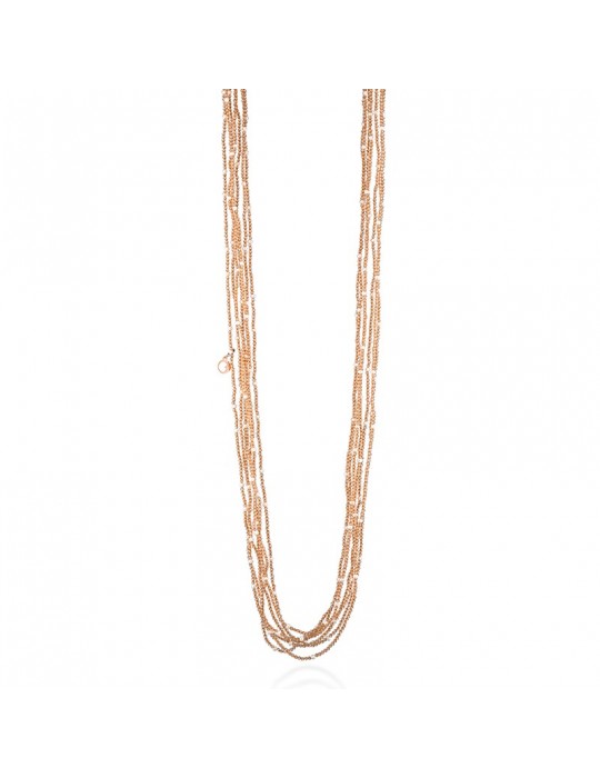 Collana Lelune Glamour - Sophie Winter - Spinello Miele-Perle-LGNK551