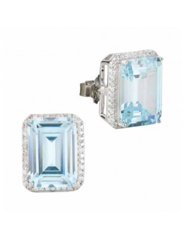 Orecchini Boccadamo - Sophie-Argento 925%-Cristalli Acquamarina-OR812A