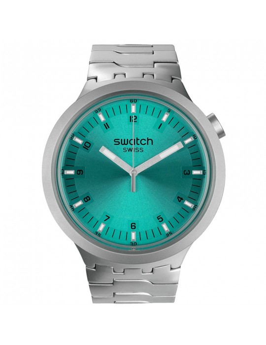 Orologio Swatch - Aqua Shimmer - Silver - 47mm - Turchese - SB07S100G