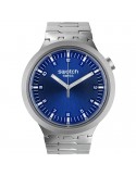 Orologio Swatch - Indigo Hour - Silver - 47mm - Blu Navy - SB07S102G
