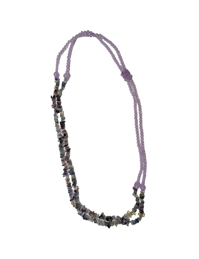 Collana Rajola - Capricci - Primula -Multifilo-Giada-Fluorite-B5688665