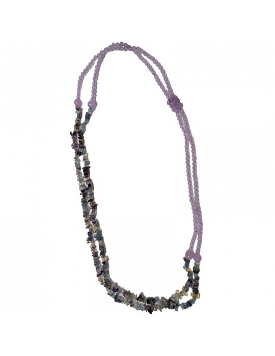 Rajola necklace - Capricci -Primula-Multistrand-Jade-Fluorite-B5688665