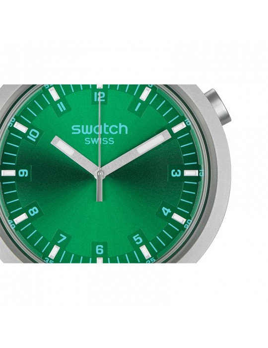 Orologio Swatch - Forest Face - Silver - 47mm - Verde- SB07S101G