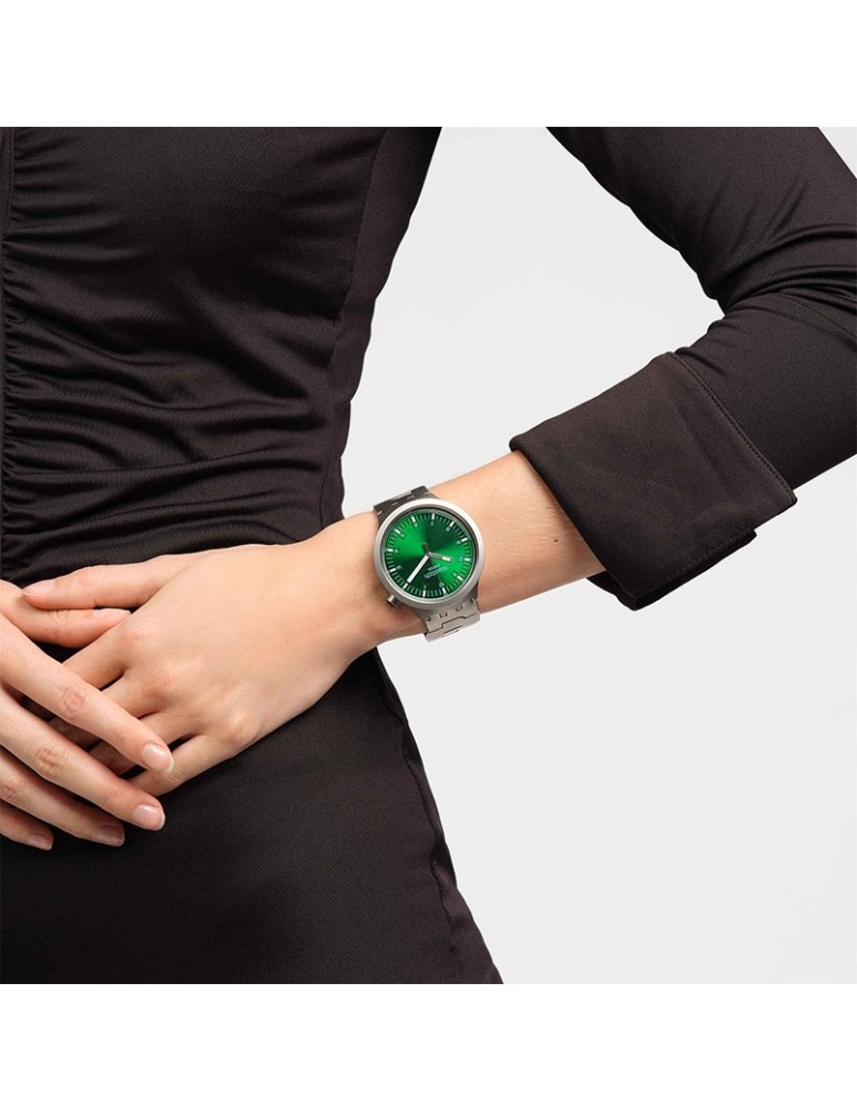 Orologio Swatch - Forest Face - Silver - 47mm - Verde- SB07S101G