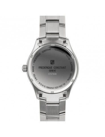 Frederique Constant Watch - Classics Quartz Time and Date 40mm Blue - 0 2