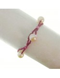Bracciale Rajola - Venus - Granato - Perle - 54437318