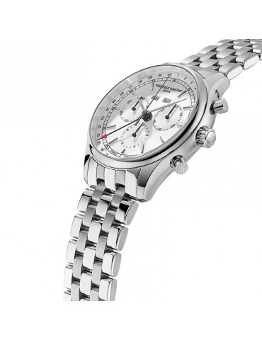 Frederique Constant - Classics Chronograph 40mm White Silver Watch - 0 2