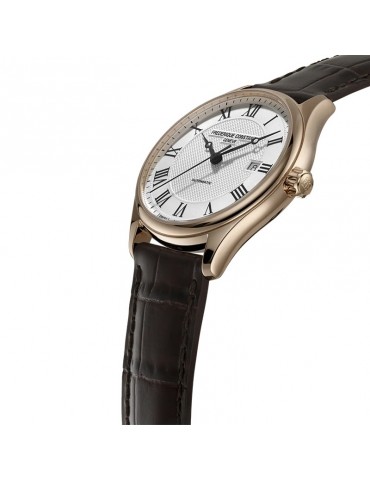 Frederique Constant - Classics Automatic 40mm Silver Guilloché Watch - 0 2