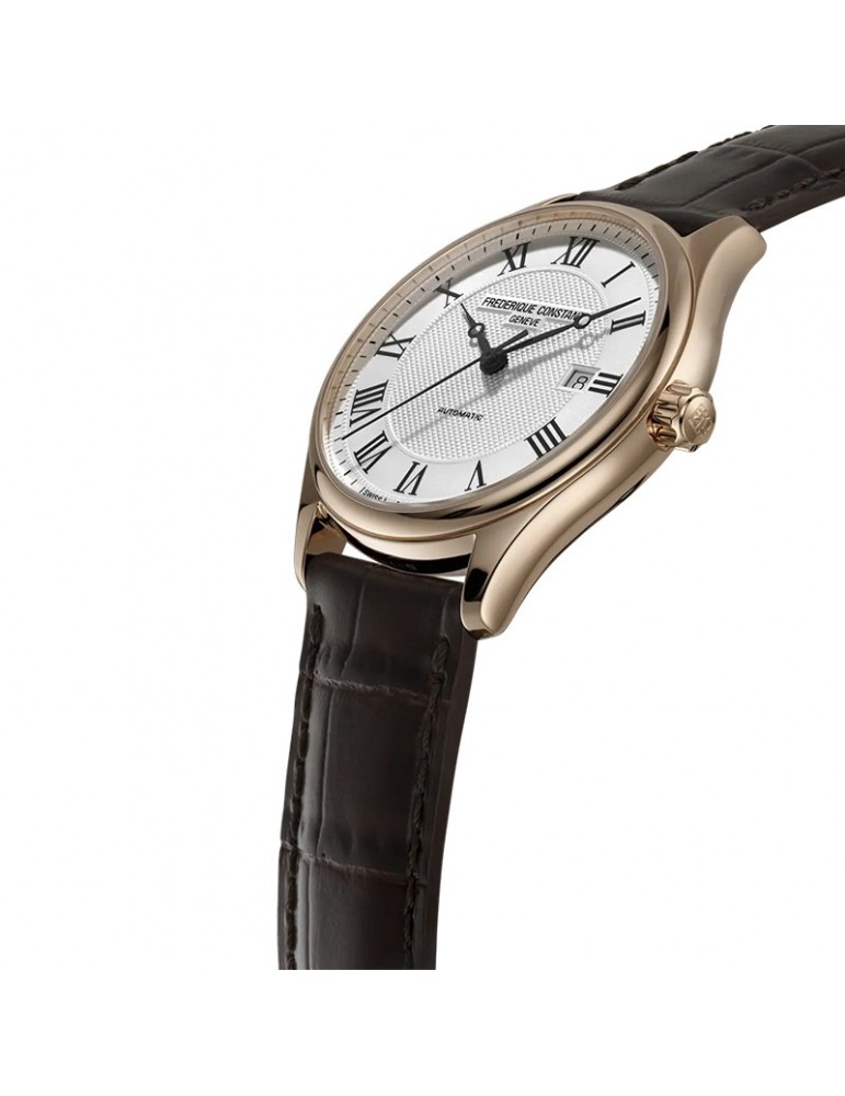 Orologio Frederique Constant - Classics Automatico 40mm Argento Guillochè