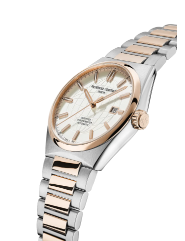 Frederique Constant Watch - Highlife Automatic 41mm Silver Rose Gold - COSC certified - 0 2