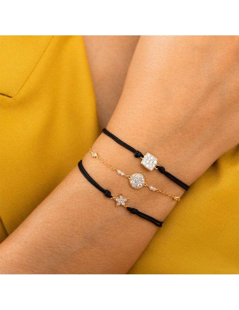 Bracciale Rue Des Mille - Stardust Ten - Cerchio-Zirconi-BRZ018M1CERAU