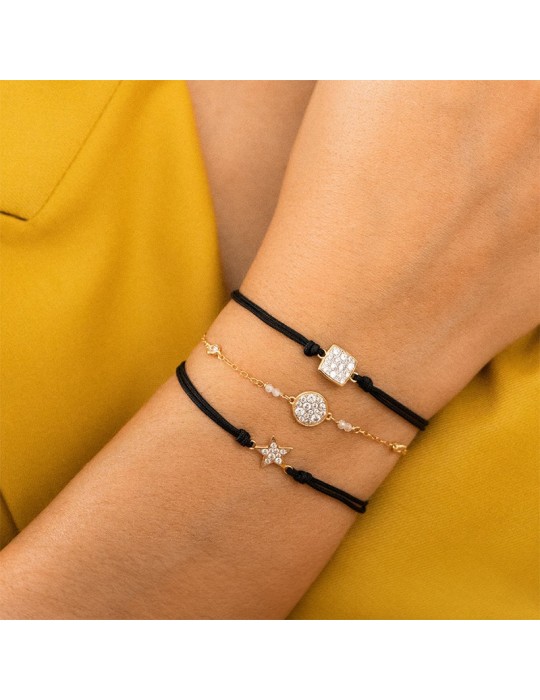 Bracciale Rue Des Mille - Stardust Ten - Cerchio-Zirconi-BRZ018M1CERAU