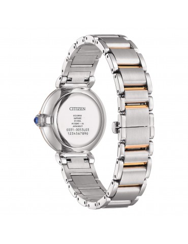Citizen Women's Watch - Lady Maybell Eco-Drive 29mm Rose Gold Mother of Pearl with Natural Diamonds - 0 2