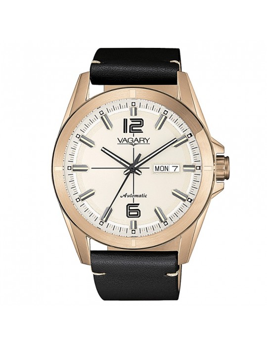 Orologio Automatico CHRONO UNIVERSEL Héritage Con Quadrante Bianco - Foto 3