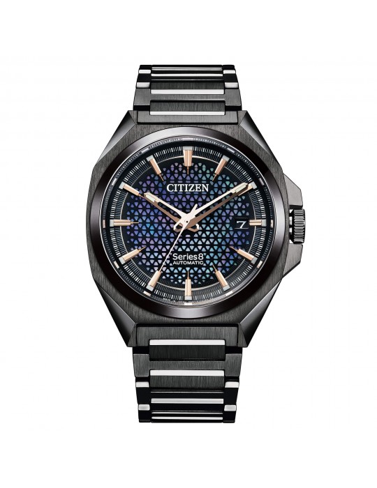 Orologio Citizen - Serie 8 Meccanico Automatico 40mm Nero Blu - NA1015-81Z